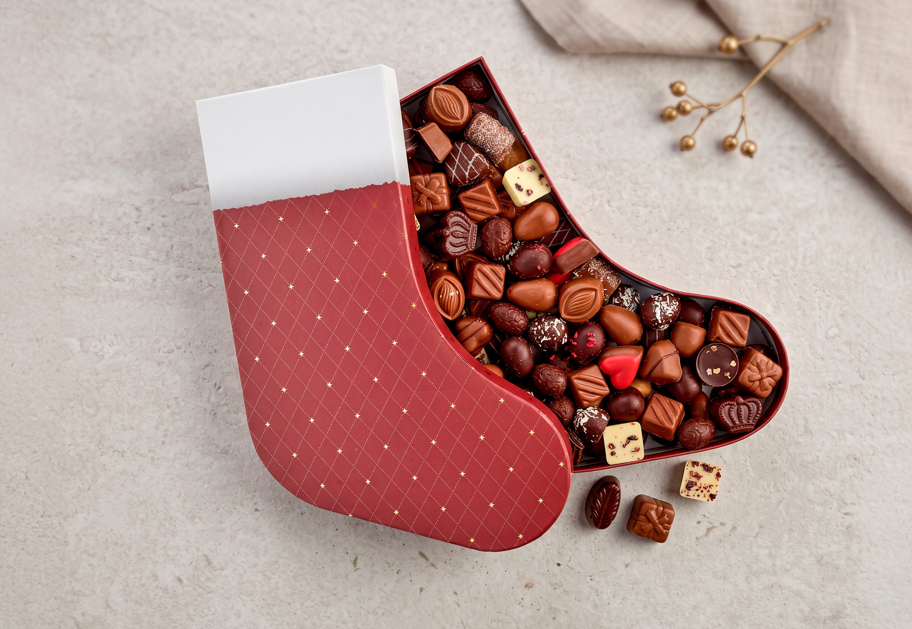 Spiselige gaveæsker