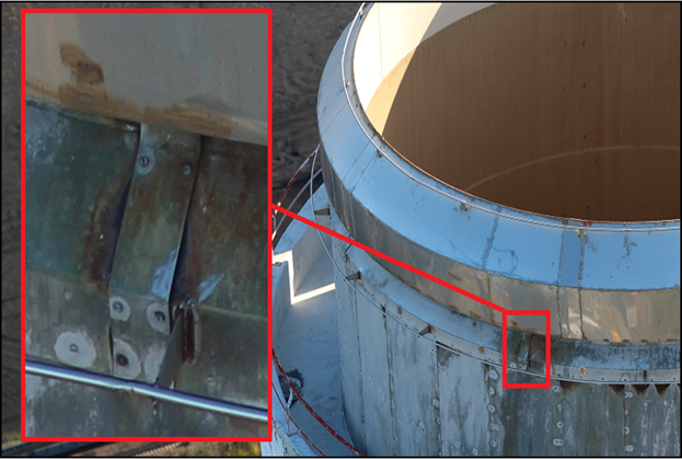 Force Technology drone inspection of chimney