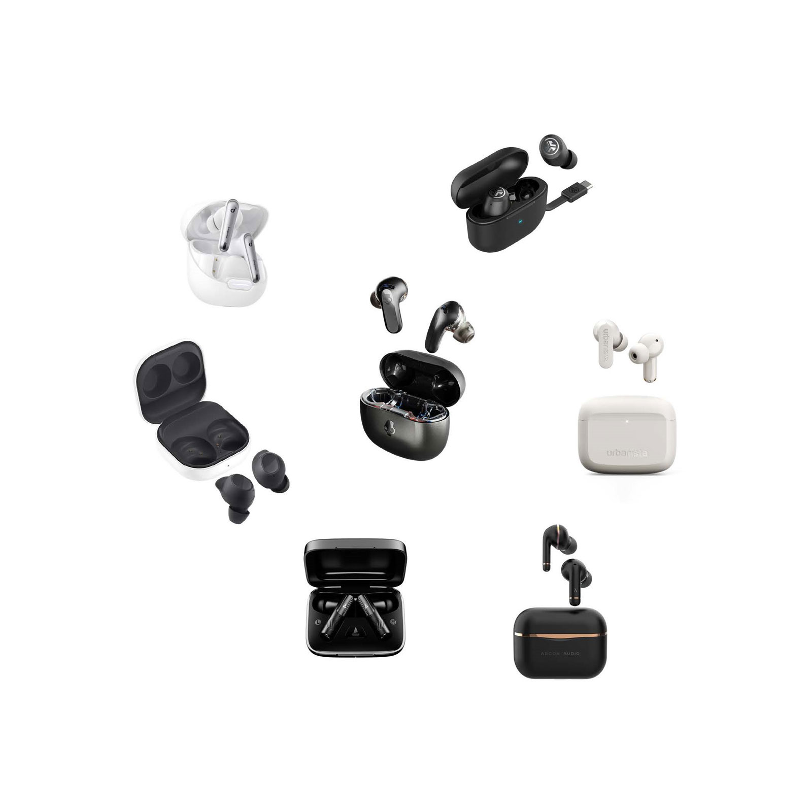 Midrange true wireless earbuds