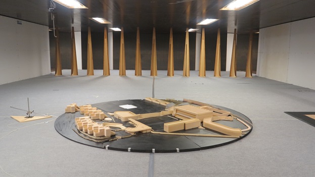 Model af Club La Santa pool område