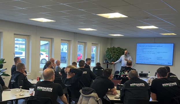 technicians at nordhavn power solutions