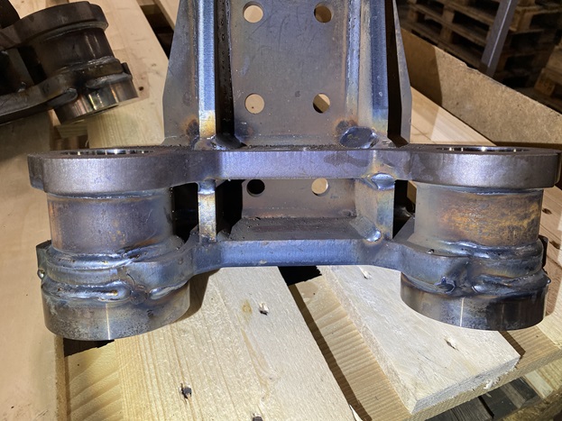 Autolift før ændring af svejseprogram