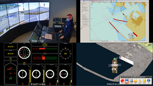 simulering roenne havn teams