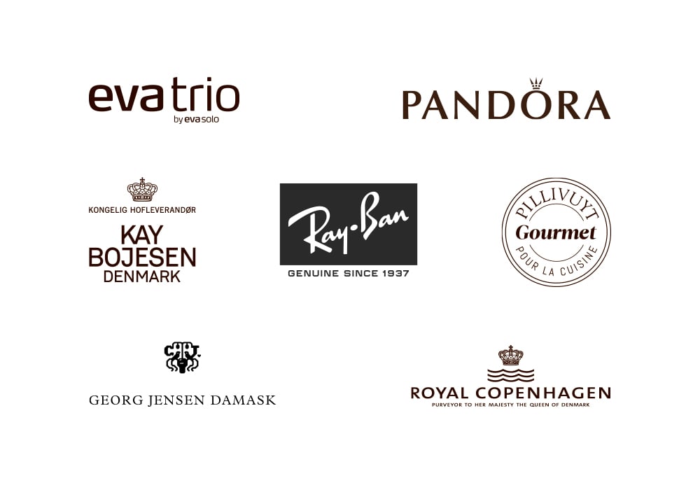 Royal Copenhagen Blå Mega Riflede