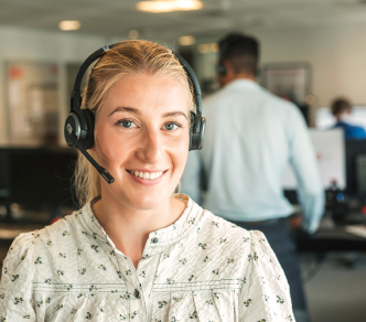 Kunde support person