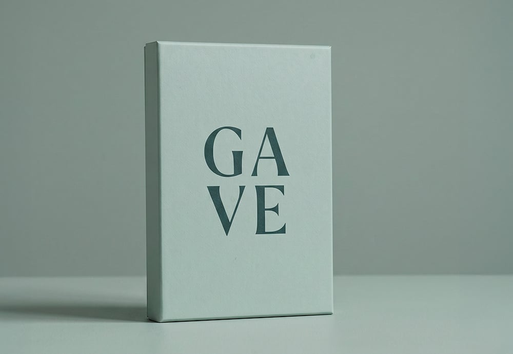 Abstrakt billede af et gavekort